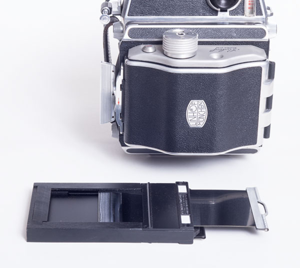Linhof Super Technika 23 - sheet and roll film adapters