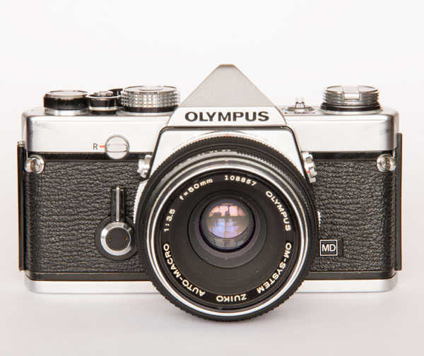 Olympus OM1n with macro 50 mm f/3.5