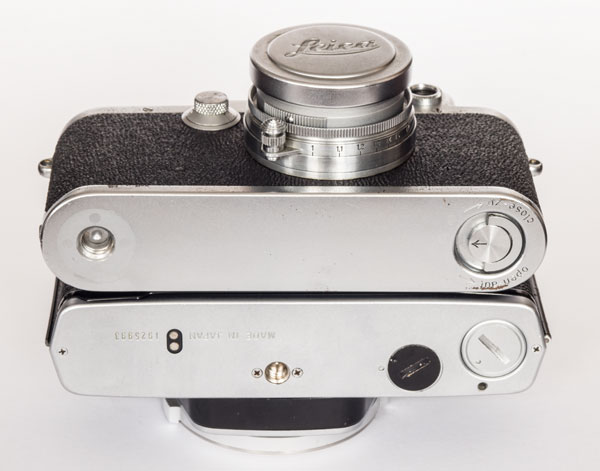 Olympus OM1n and Leica IIIf 