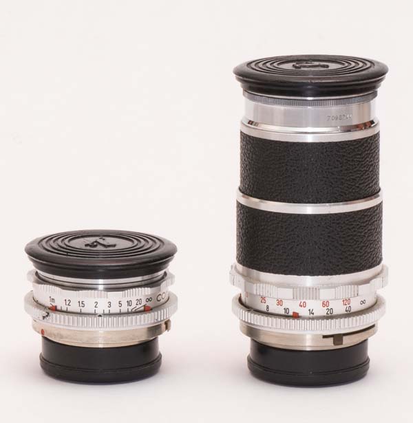 skoparex 35 mm and Super-Dynarex 135 mm - Voigtlander