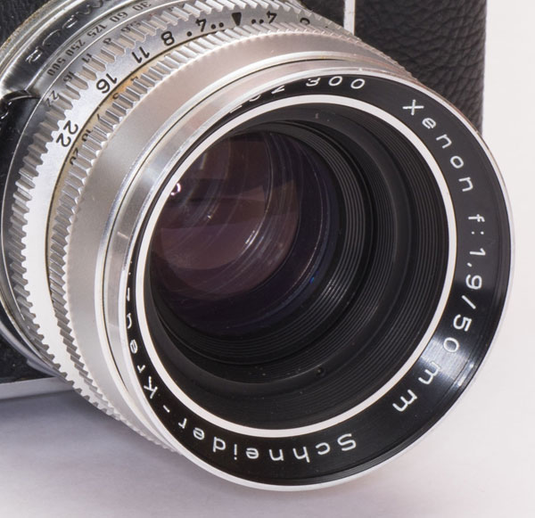 Kodak Retina Reflex III - Xenon 50mm f/1.9 lens