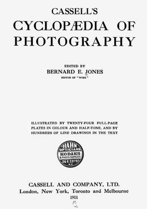 Cassell’s Cyclopedia of Photography