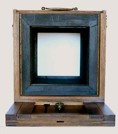 collodion camera - back