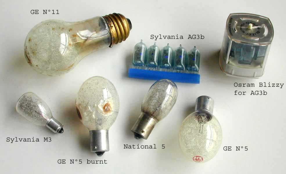 flashbulbs - types