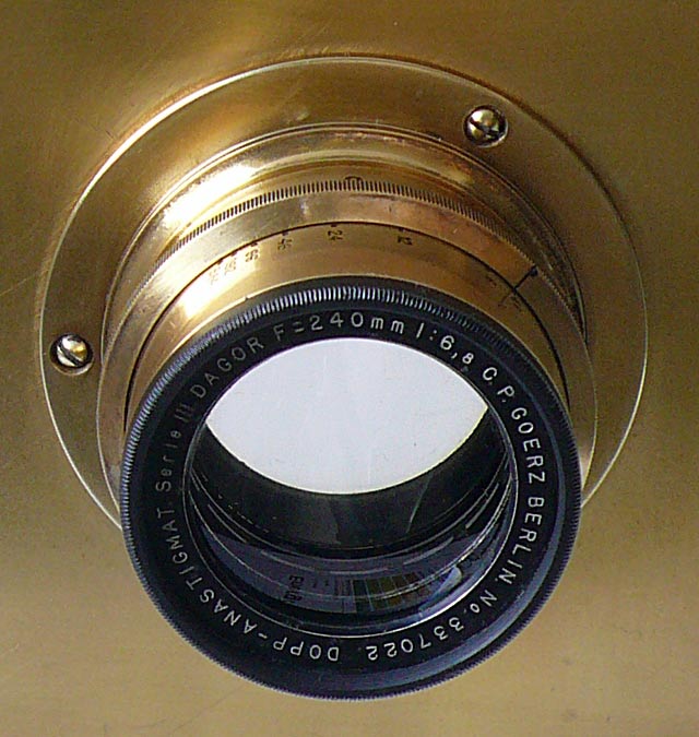 C. P. Goerz Berlin Doppel Anastigmat Serie III - DAGOR - 240 mm f/6.8