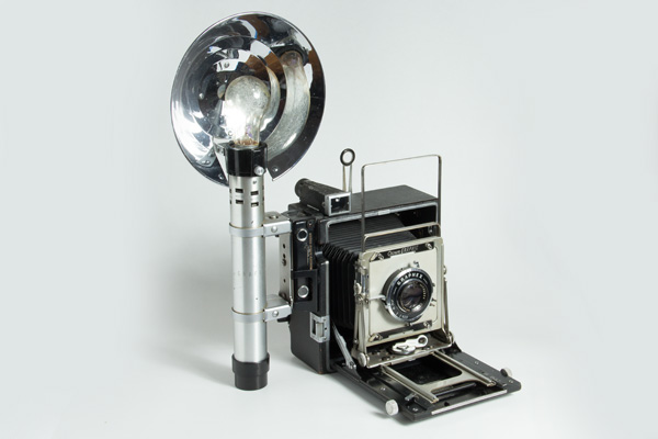 crown graphic graflex - 3/4