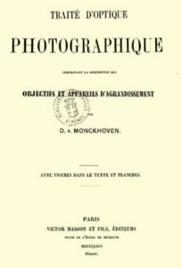 Traité d’Optique Photographique | Désiré von Monckhoven