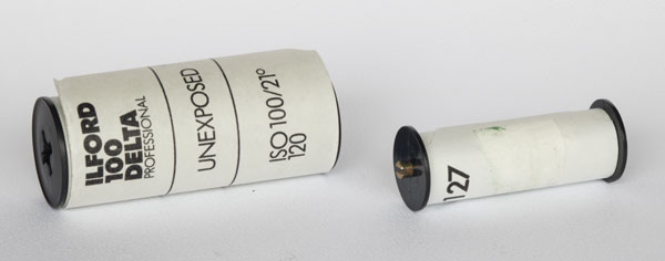 ilford 120 film markings