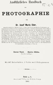 Ausführliches Handbuch der Photographie 1893 | Josef Maria Eder